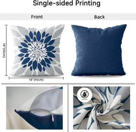 Qahing machine-washable pillow covers for simple maintenance