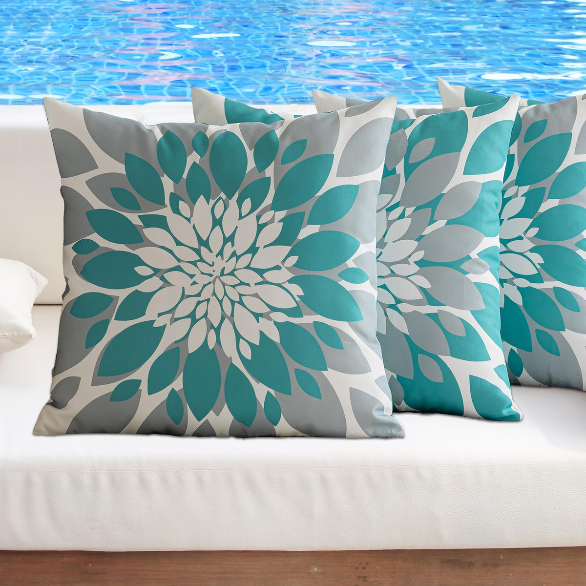 Qahing pillow cover with invisible zipper for easy insert.