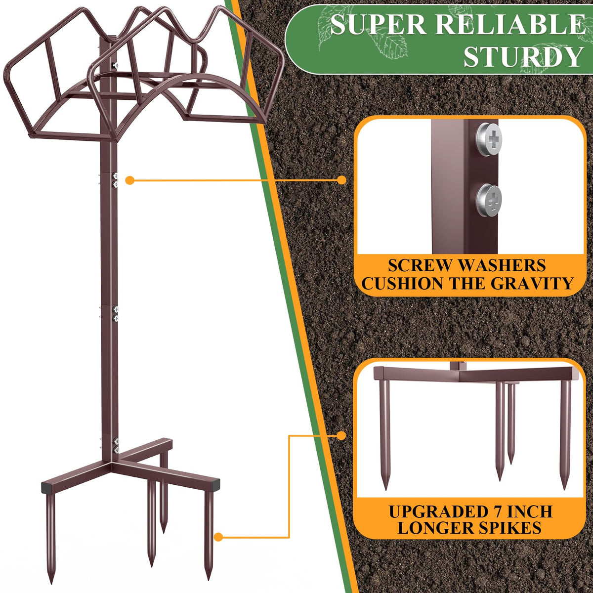 Qatsrin easy-installation base welds visible, quick setup outdoors