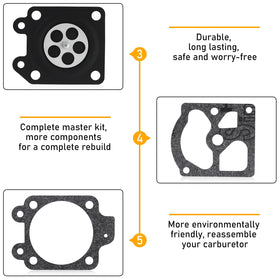 Three-pack kit shown on workbench for DIY repairs