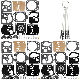 QAZAKY carburetor diaphragm gasket kit contents for quick prep