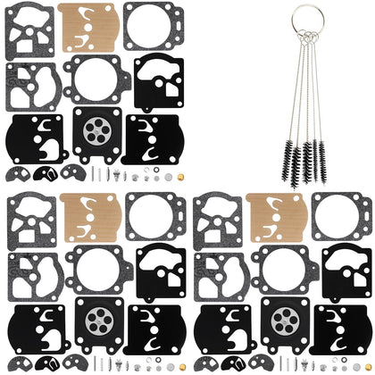 QAZAKY carburetor diaphragm gasket kit contents for quick prep