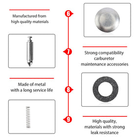 QAZAKY kit packaging and clear instructions for easy use
