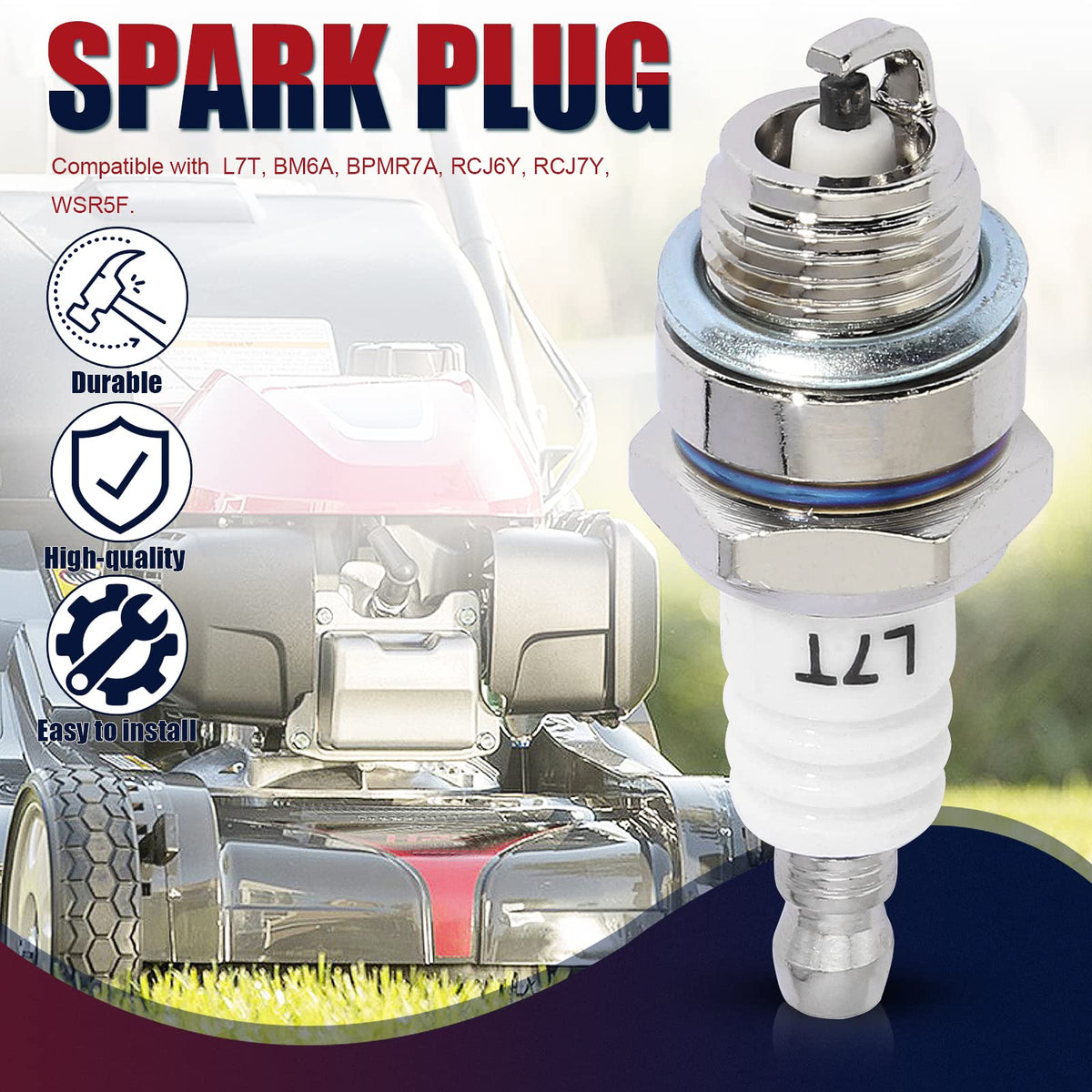 QAZAKY L7T compatibility chart shows fits across many engine brands