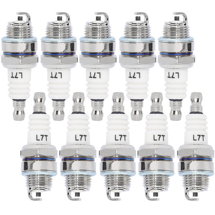 QAZAKY L7T spark plug 10-pack for quick maintenance and replacements