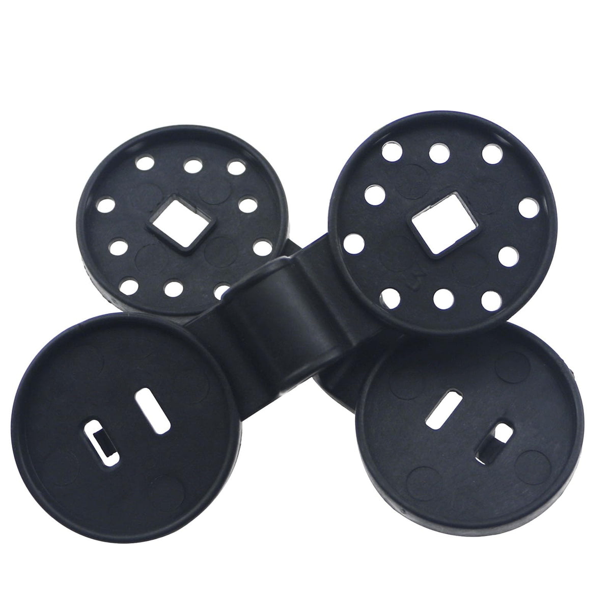 QAZXCDEW high-strength UV-stabilized plastic clip resists cracking.