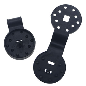 QAZXCDEW no-tools clip for quick, tool-free shade adjustments.