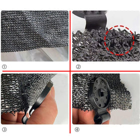 QAZXCDEW reinforced design offers long outdoor performance.