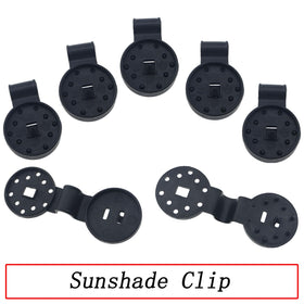 QAZXCDEW versatile clips work with shade sails and netting.