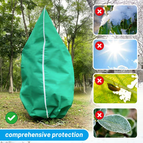 71 by 47.3 inch size fits tall trees and shrubs with room to spare.