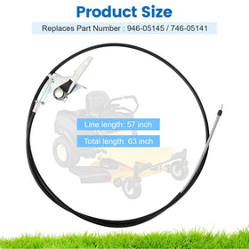 QCG compatible with Cub Cadet RZT series; easy installation.