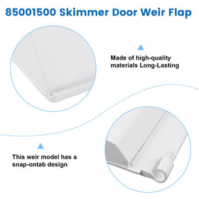 QCG snap-in install weir door demo for easy replacement