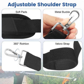 Adjustable length range from 47.5 to 92.5 inches for diverse users.