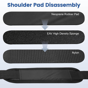 All-weather nylon construction resists rain and sun for daily outdoor use.