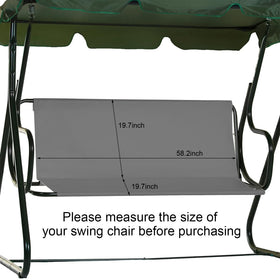 Qchengsan waterproof Oxford fabric protects your swing from rain and sun