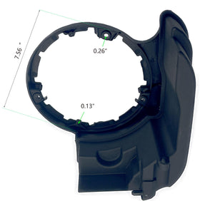 QCHENYI fuel cap close-up, reliable sealing for smooth engine starts.