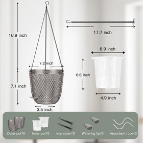 QCQHDU bottom-fill watering feature simplifies hydration without lifting