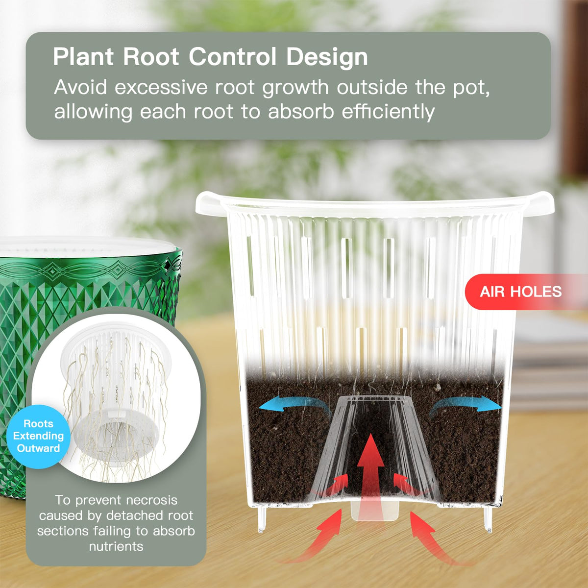 QCQHDU emerald bottom-fill watering system simplifies maintenance.