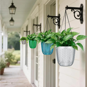 QCQHDU hanging planter ideal for indoor display on windowsill