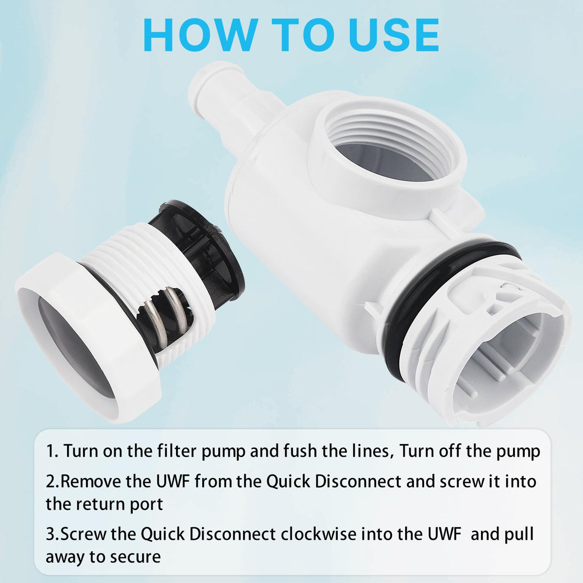 QDOCURO easy installation by twisting into wall connector