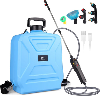 qdreclod battery-powered garden sprayer backpack enables efficient outdoor care with reduced pumping effort.