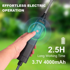 qdreclod sprayer handle USB rechargeable for quick recharges and seamless use.