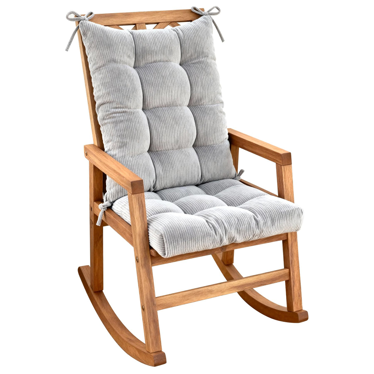 QemoraHome rocking chair seat cushion for plush daily comfort