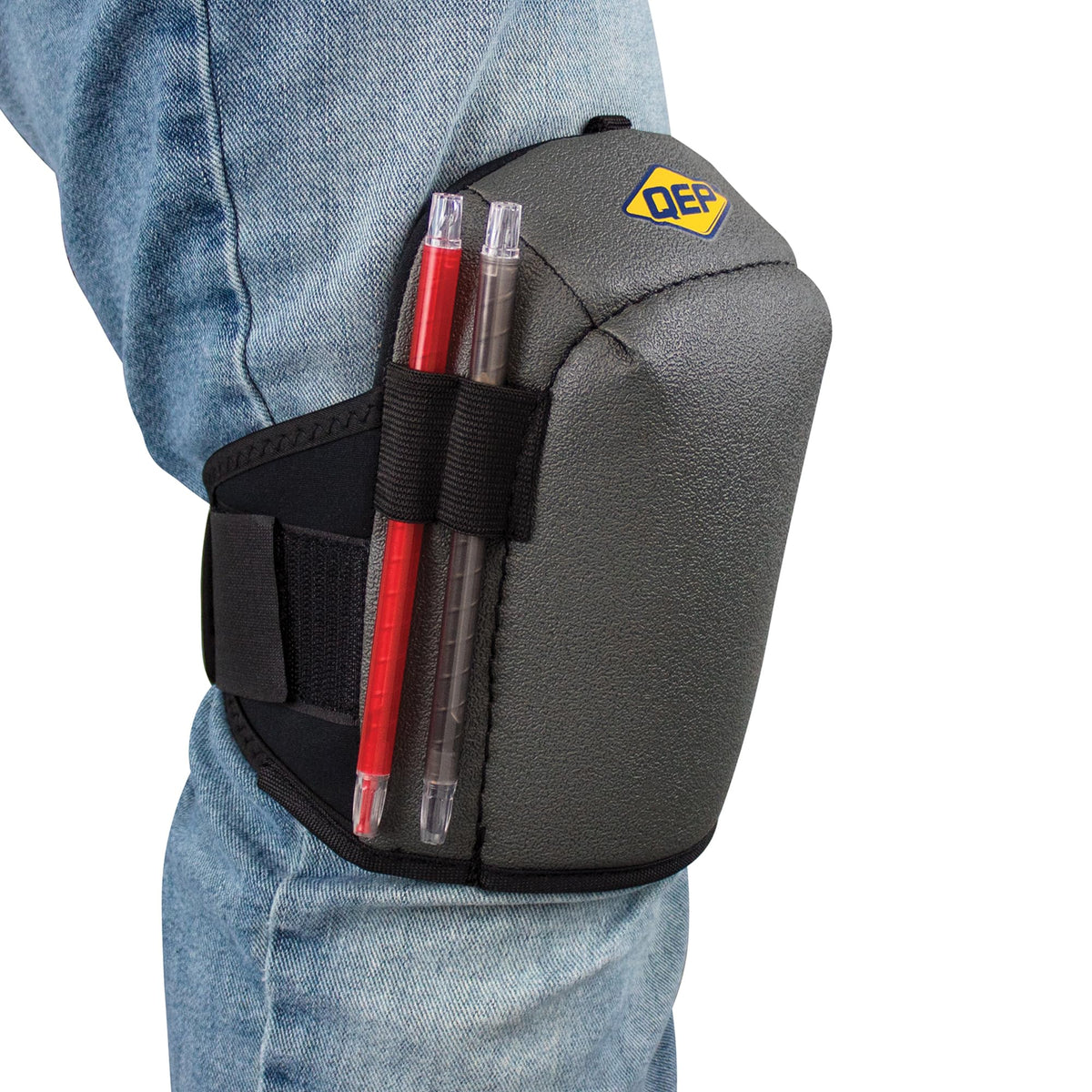 Non-slip outer material protects surfaces while providing stable cushioning.