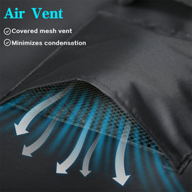 QEWTYI air vents detail keeps moisture out and grills dry.