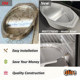 Qfire Masterbuilt water bowl replacement part 9007170040 compatible