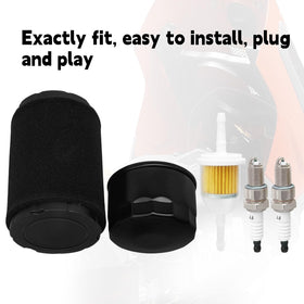 QFISH fuel filter included for efficient fuel delivery