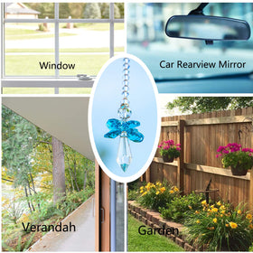 QFkris crystal suncatcher for grandma gift idea, celebrating special days with light