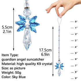 QFkris crystal suncatcher window decor to brighten home with shimmering light