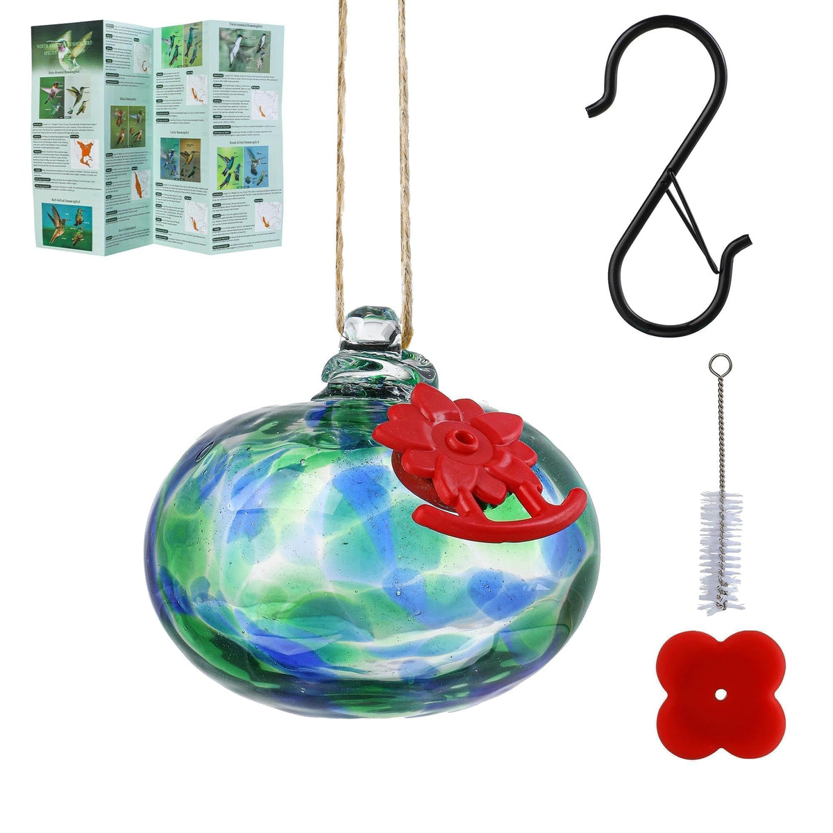 QFkris hummingbird feeder makes a thoughtful gift for nature lovers.