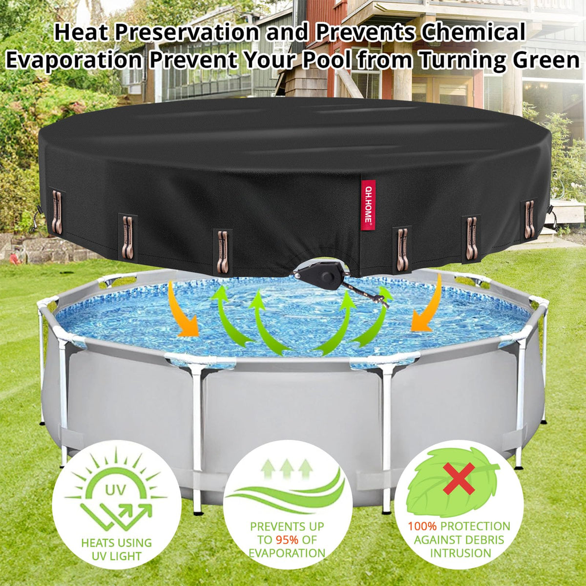 QH.HOME two-step installation showing quick setup