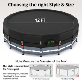 QH.HOME windproof design keeps the pool area safer during storms