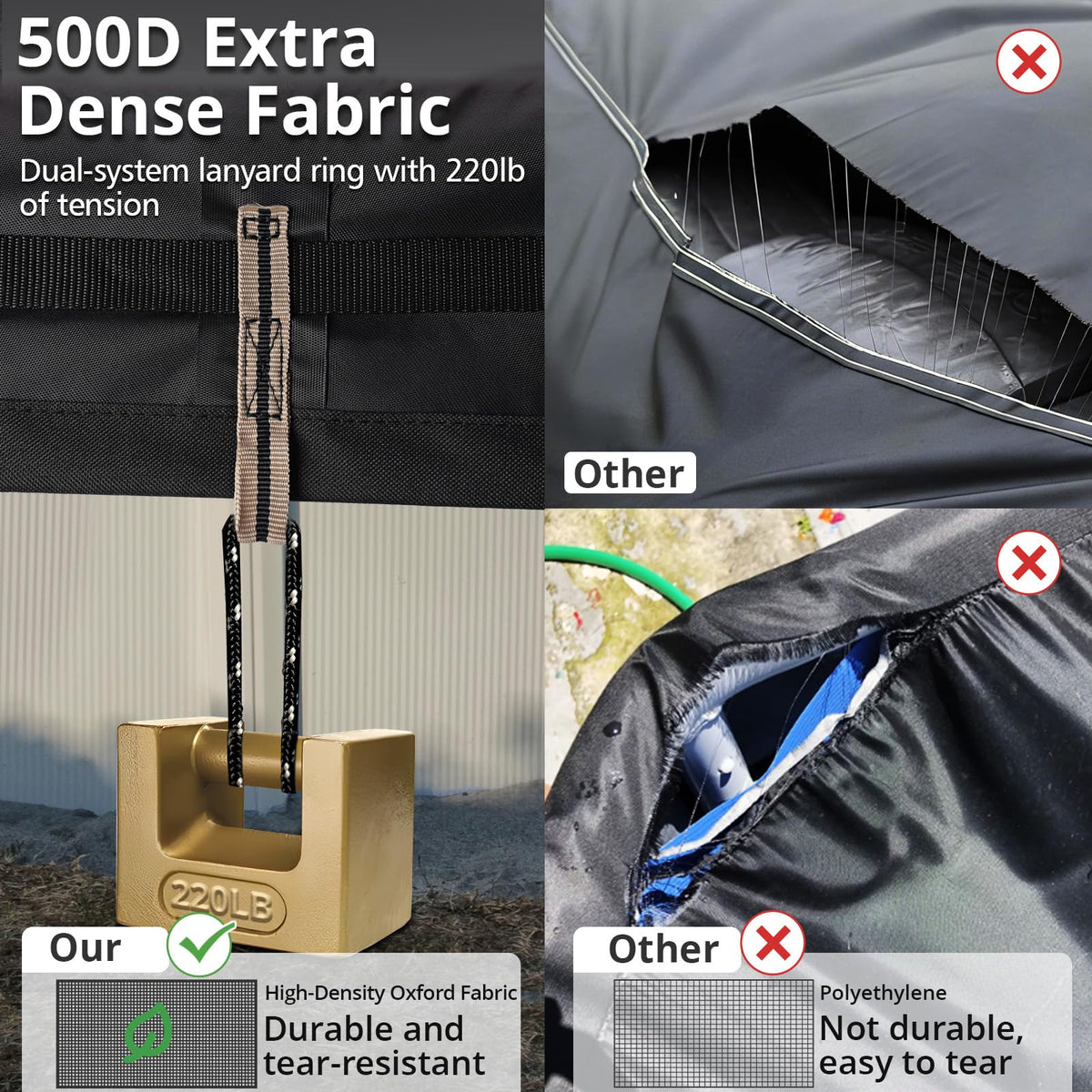 QH.HOME tear-resistant edge design enhances long-term durability.