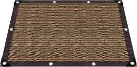 QHAIYYBF 80-percent shade cloth blocks sun and keeps garden spaces cooler.