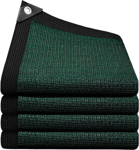 QHAIYYBF 80% shade cloth over garden for seedling protection and airflow