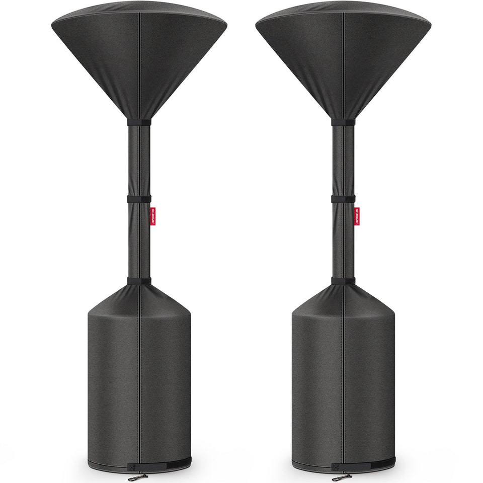 QH.HOME 2-pack patio heater cover full height, weather protection.