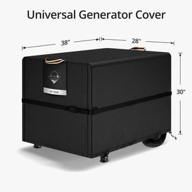 QH.HOME generator cover 900D tear-resistant fabric protects your unit during storage and use