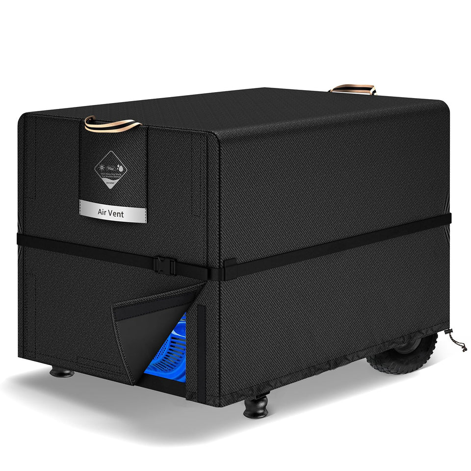 QH.HOME generator cover waterproof 38x28x30 protects against rain and dust