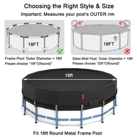 QH.HOME windproof patented tightener securing the cover against strong winds