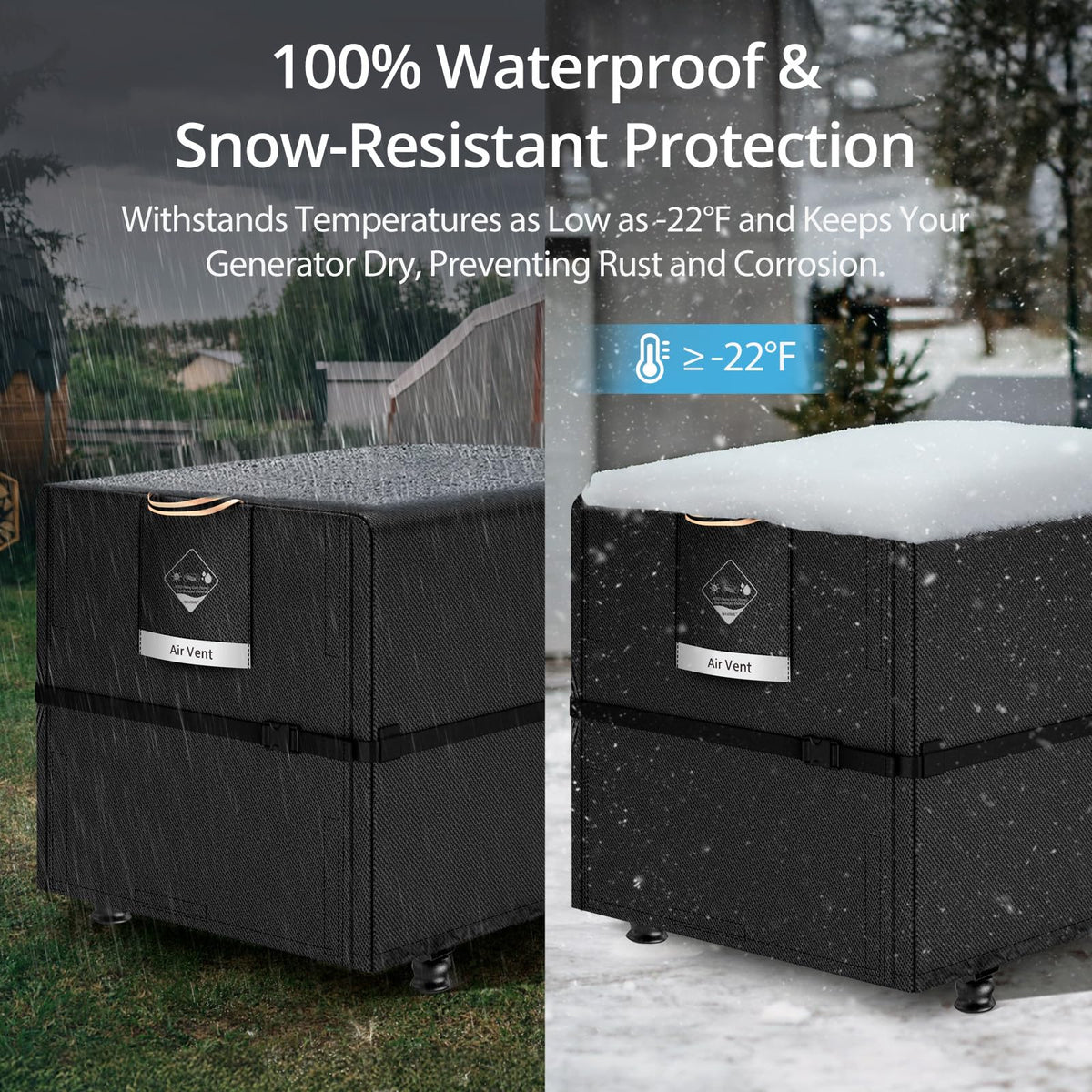 QH.HOME 900D waterproof fabric blocks water to prevent corrosion