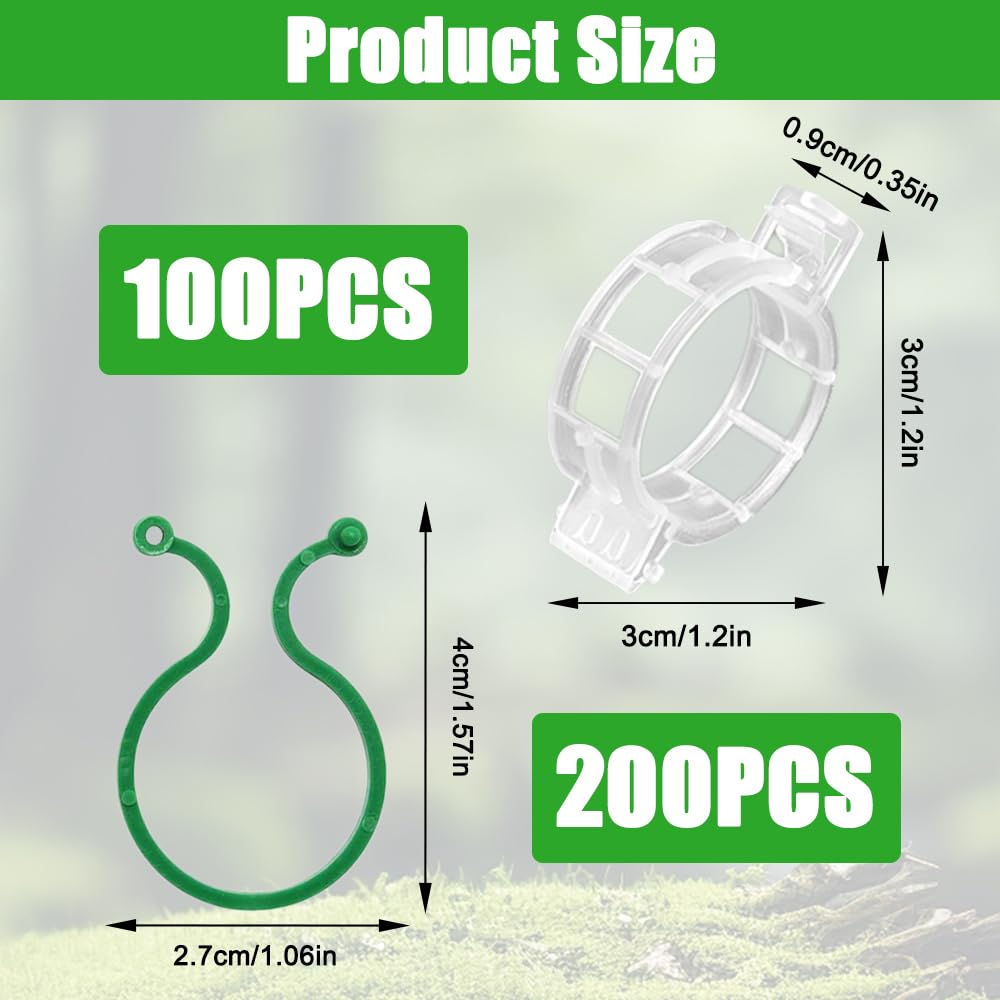 QHYCWIN reusable garden clips ready for multiple seasons