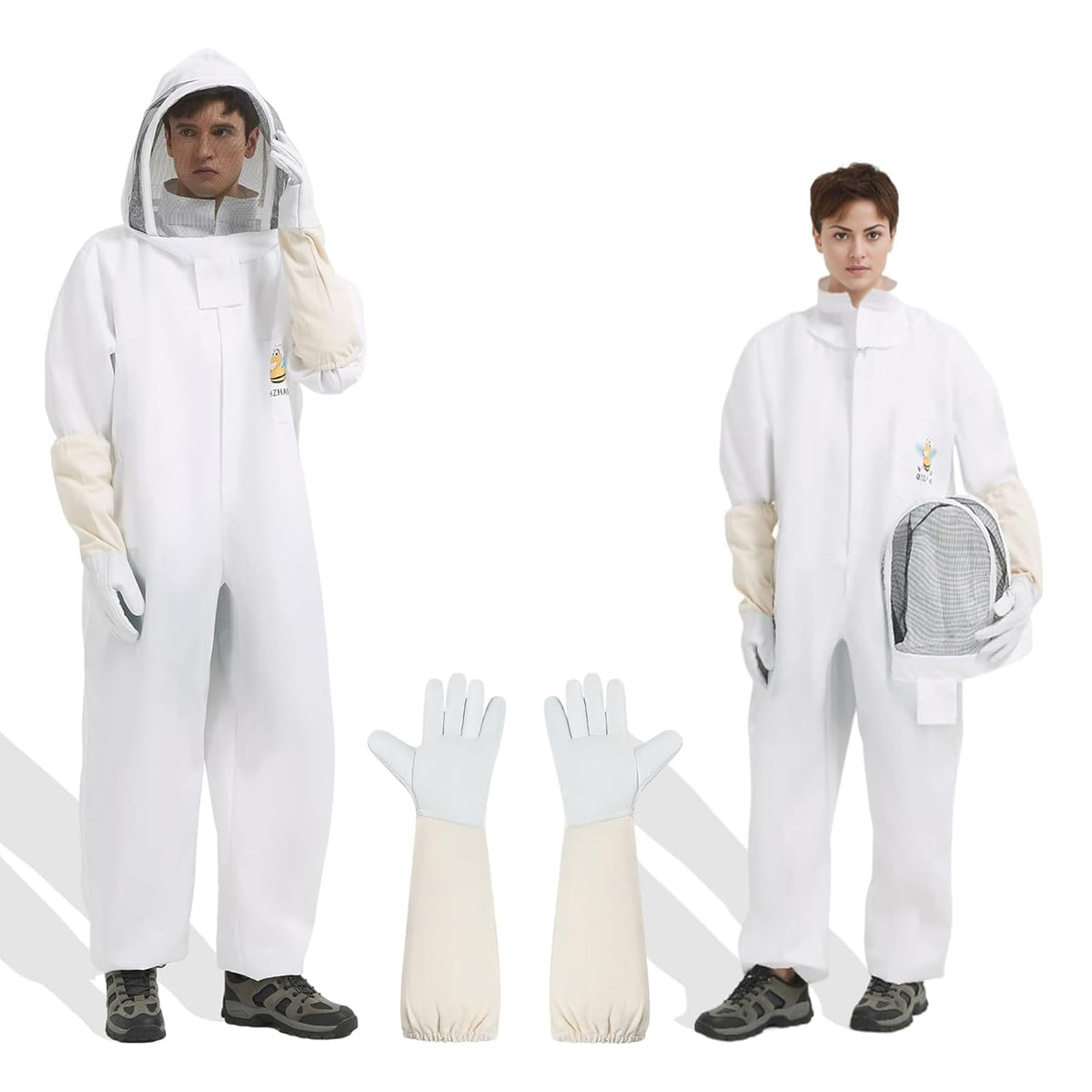 QHZHANG Bee Suit full setup for field beekeeping with protection