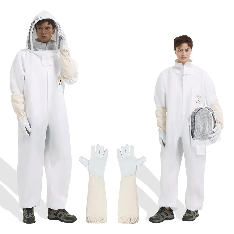 QHZHANG Bee Suit full setup for field beekeeping with protection