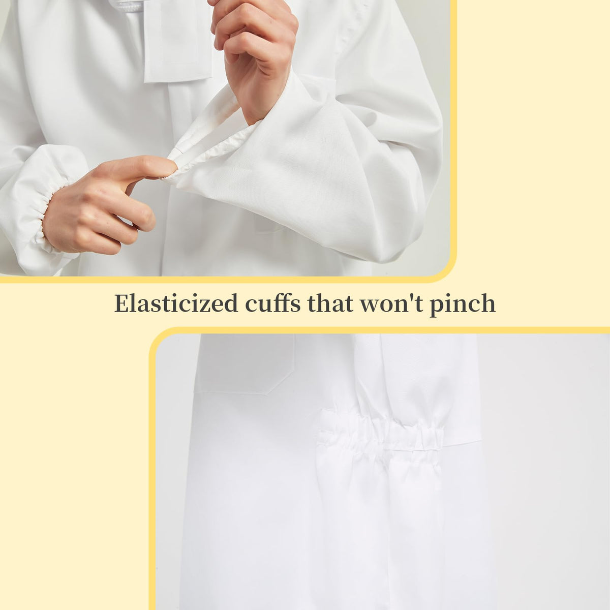 QHZHANG dual veils included for versatile beekeeping protection.