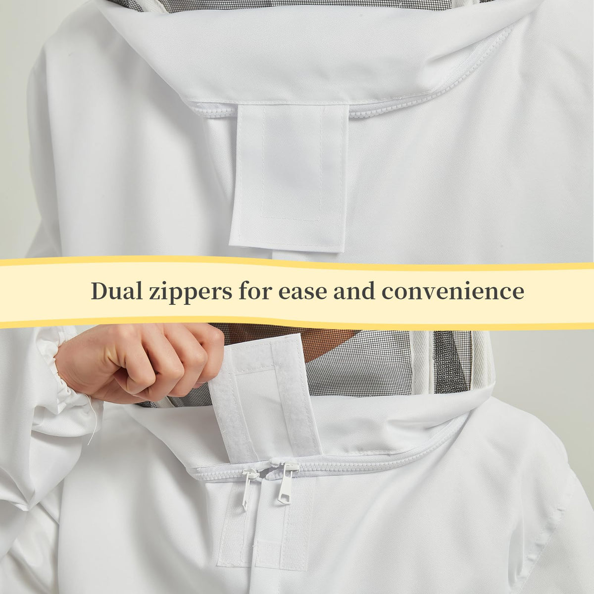 QHZHANG Prorofessional interior lining feels soft and skin-friendly for long wear.