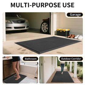 QiCaiJia anti-slip bottom keeps position even when wet.
